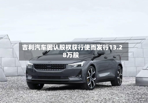 吉利汽车因认股权获行使而发行13.28万股-第2张图片