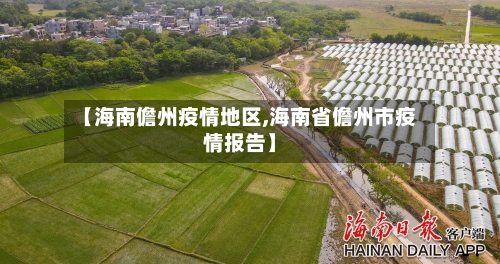 【海南儋州疫情地区,海南省儋州市疫情报告】-第2张图片