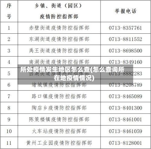 所处疫情发生地区怎么查(怎么查询所在地疫情情况)-第2张图片
